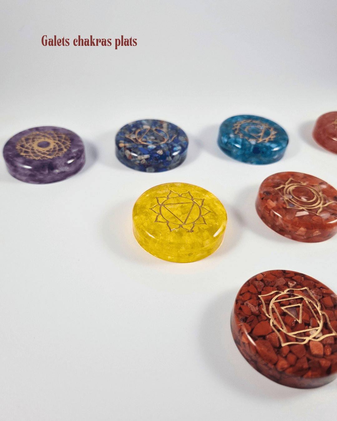 Cristaux et Galets Chakras