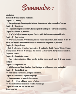 Formation-Box Ancrage, Centrage, Protection et Purification